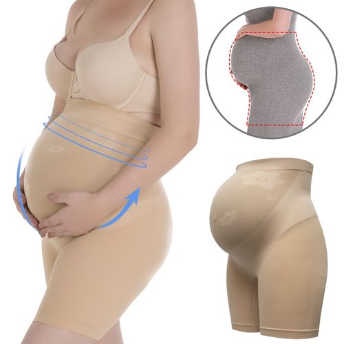 Fashion High Waist Shapewear Pregnancy Abdomen Support S Maternity Body  Shaper Seamless Slimming Shorts Legging Pants For Dress @ Best Price Online