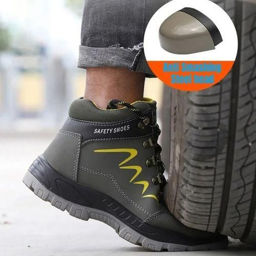 product_image_name-Generic-Men Safety Boots For Work Non Slip Platform Sneakers Steel Toe Cap-2