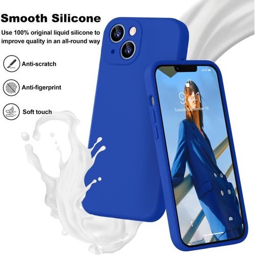 product_image_name-Generic-Premium Liquid Silicone Back Cover Case For Iphone 13 6.1 Inch-4