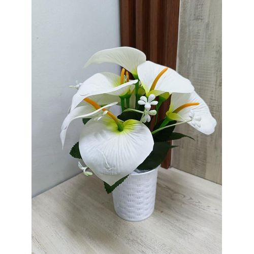product_image_name-Generic-Luxury Artificial Velvet flowers -White-3