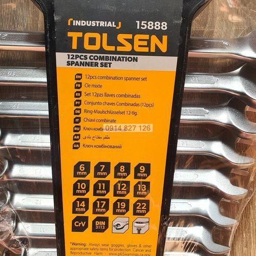 product_image_name-Tolsen-Combination Spanner Set 6-22mm 12PCS Wrench Set Double-Ended Spanners Set.-3