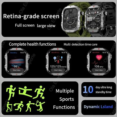 product_image_name-Bro Toumi-Smart Watch Bluetooth Call IP68 Waterproof 2.1inch HEE-3