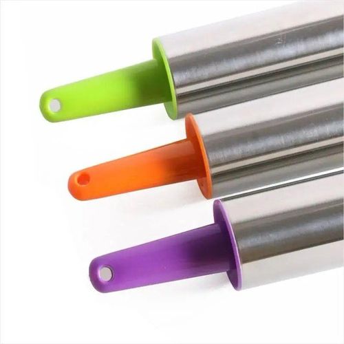 product_image_name-Generic-Non-Stick Stainless Steel Rolling Pin Dough Roller-2