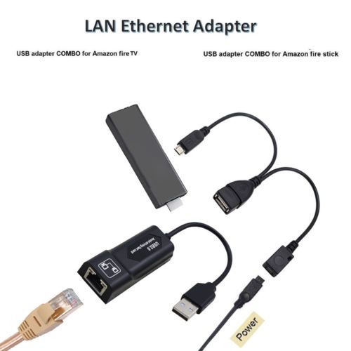 Generic LAN Ethernet Adapter For Fire TV Stick 2nd 3rd Stream Box Hard  Wired @ Best Price Online