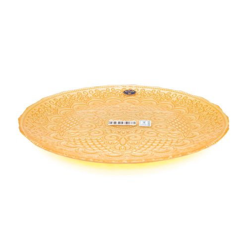 product_image_name-Pasabahce-SERVING Glass Plate AMBER-1