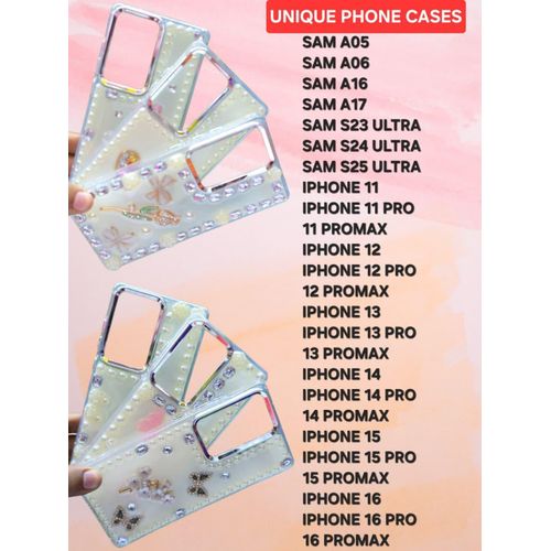 product_image_name-Generic-Unique Clear Glitter TPU Phone Case for Apple iPhone 12 Pro – Shockproof Transparent Protective Cover-1