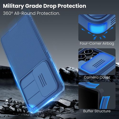 product_image_name-Generic-Samsung S22 Ultra Case, Premium CamShield Pro Cover, Advanced Sliding Camera Protection, Hybrid Back Design (Blue)-3