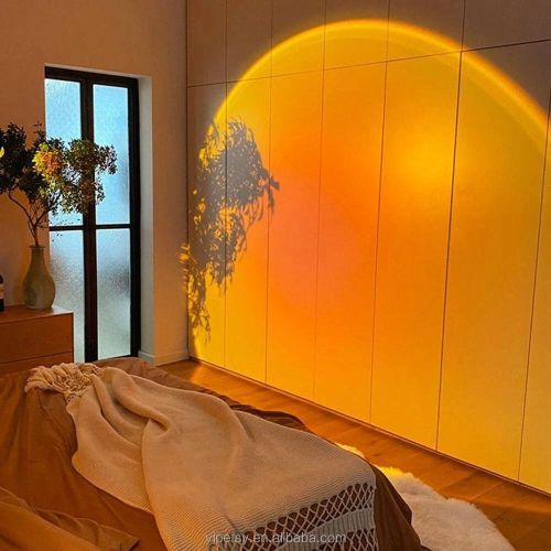 product_image_name-Generic-Multi-Color Sunset Projection Lamp with Adjustable Angle-1