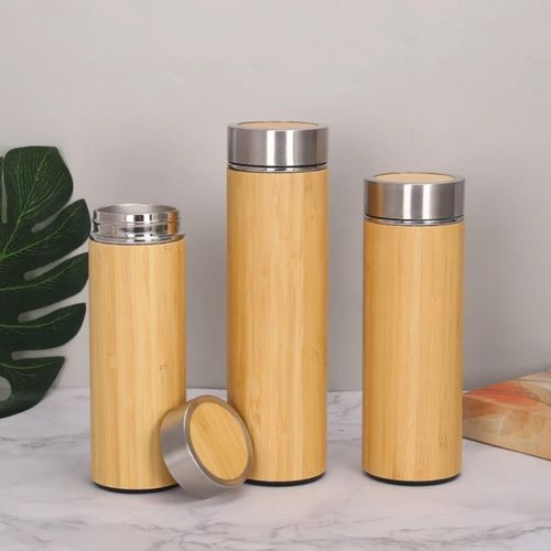 product_image_name-Generic-Double wall stainless steel bamboo vacuum flask-3