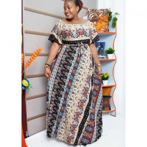 Turkey Print Maxi Dress, Products Turkey Dresses