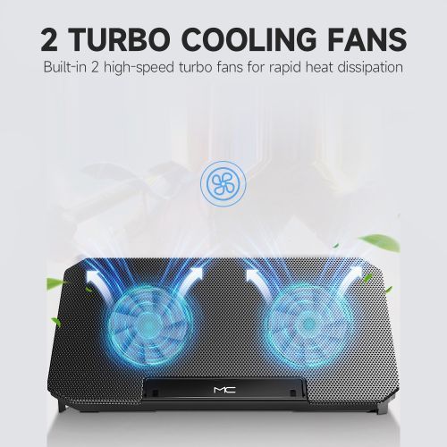 product_image_name-Generic-Laptop Stand With Cooling Fan Low Noise Adjustable Height-2