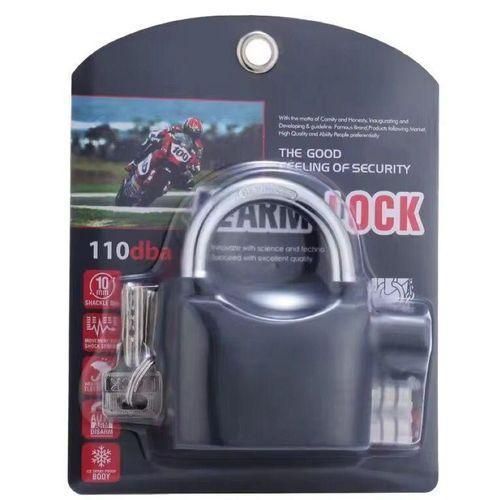 product_image_name-Generic-Maze Hardened Alarm Security Padlock - Black-4