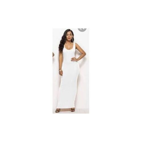 product_image_name-Fashion-Body Con Vest Dress-white-1