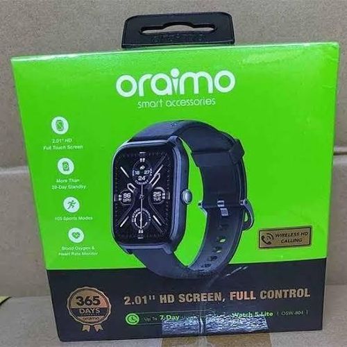 product_image_name-Oraimo-Watch 5 Lite 2.01" HD IP68 Smart Watch.( Black)-2