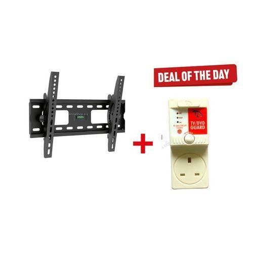 product_image_name-Generic-Skilltech Tilting Wall Mount Bracket 26-65 Inch + TV/ DVD Guard Power Surge Suppressor-1