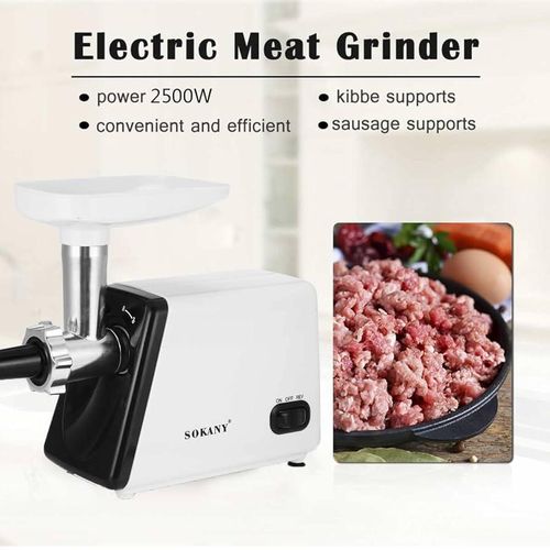 product_image_name-Sokany-2500W Electric Meat Mincer and Grinder - Multifunctional Household Food Processor with Stainless Steel Blades -2