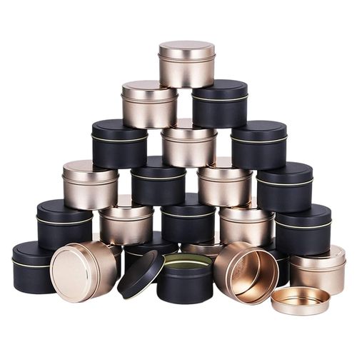 CAIDI 6Pcs Candle Tins, 2.5 oz Candle Containers for Nepal