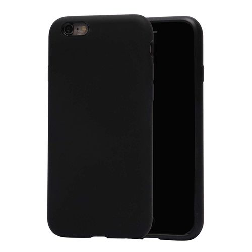 product_image_name-Generic-Soft Silicone Slim Fit Cover Anti-Scratch Shockproof Case for Apple iPhone 7 - Black-1