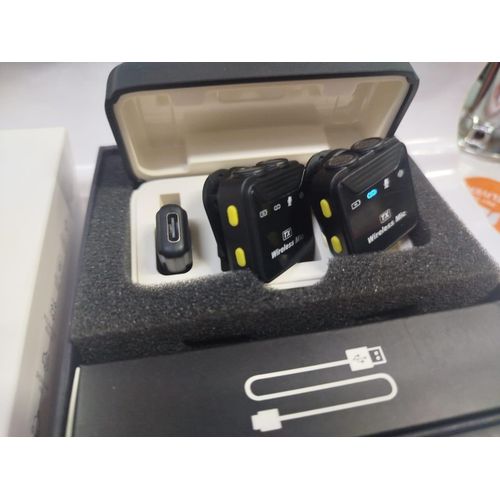 product_image_name-Generic-SX23 Wireless Dual Microphone for Podcasts Interviews and Live Streaming-1