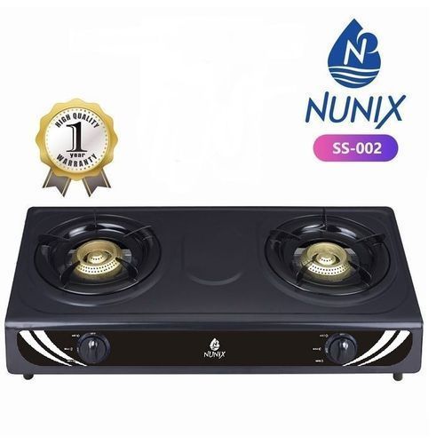 Nunix Stainless Steel 2 Burner Gas Cooker Best Price Online
