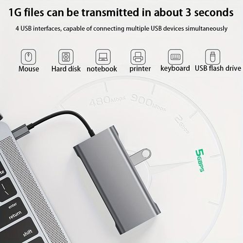 product_image_name-Generic-11in 1 Type-C USB C Expansion Base, suitable for MacBook/Windows and other USB C laptops-7