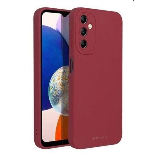 product_image_name-Generic-Samsung  galaxy A15 Maroon Soft Silicone Phone Case/ Cover-1