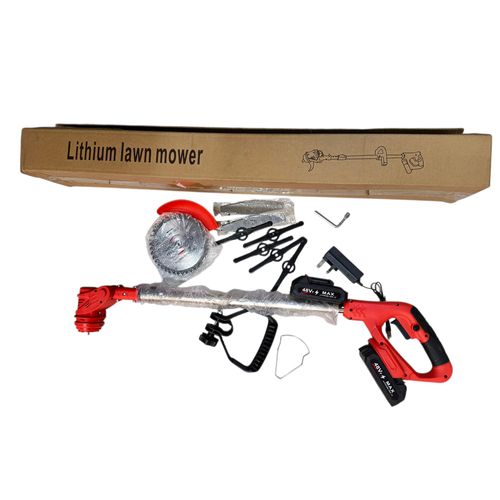 product_image_name-Generic-Cordless rechargeable lawnmower grass cutting machine -2