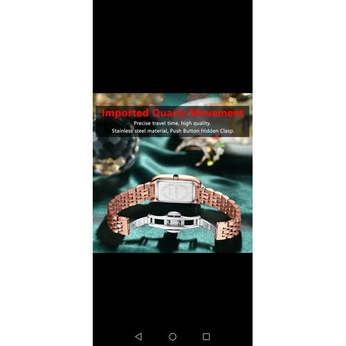product_image_name-POEDAGAR-Women's Luxury Rose Gold Wristwatch 622-5