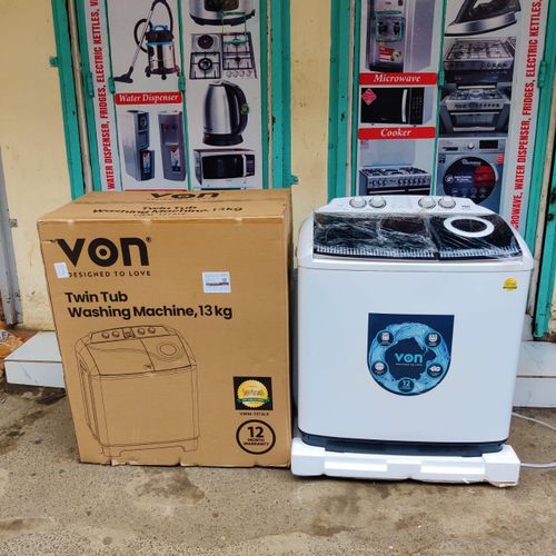 product_image_name-VON- 13Kg Washing Machine, Twin Tub-1