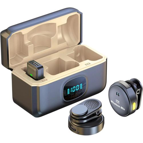 product_image_name-Generic-Noise Reducing Wireless Microphone for Interviews, Vlogging & Video Production  High Fidelity Audio-5