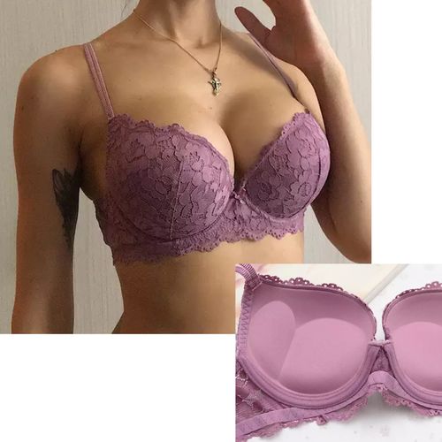 Fashion Very Sexy Push Up Lace Bra 34d 42d Best Price Online