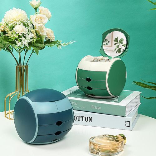 product_image_name-Generic-Ball Shaped 6 Cubicle Jewelry Cosmetic Organizer-3