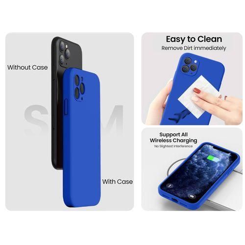 product_image_name-Generic-iPhone 11 Pro Max Silicone Case Cover, Protective Phone Case with Shockproof Design and Comfortable Grip-2