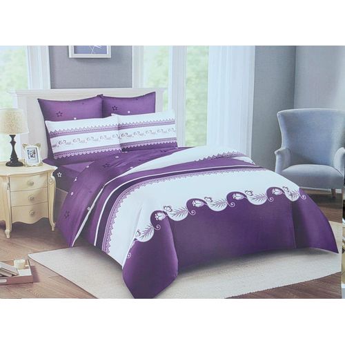 product_image_name-Generic-Binded Cotton Duvet Set – 5x6 with Bedsheet and 2 Pillowcases-1