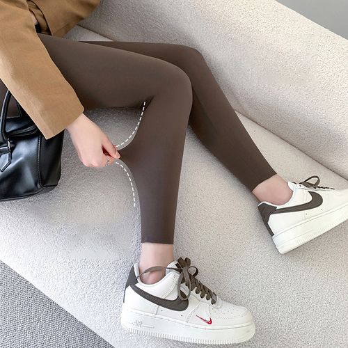 Fashion (Lint Free)New High Waist Naked Feeling Warm Leggings Push Up Sport  Women Fitness Running Yoga Pants Energy Seamless Leggings Gym Leggings SMA