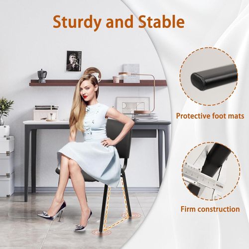 product_image_name-Office Supply-PU Leather Stackable Reception Guest Chair With Metal Frame-7