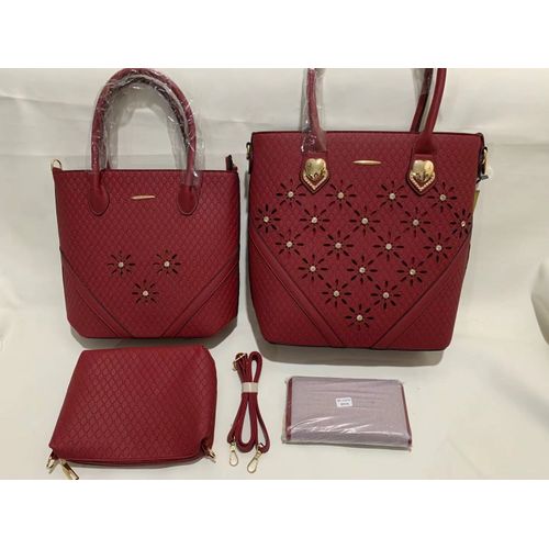 product_image_name-Fashion-4 In 1 Floral Hand Bag-4