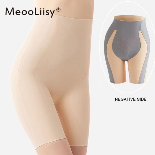 Fashion MeooLiisy Shapewear For Women Tummy Control Shorts High Waist Panty  Mid Thigh Body Shaper Bodysuit Shaping Lady @ Best Price Online