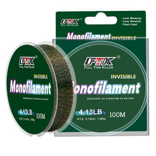 Generic 100d Invisible Spotted Line With Speckle Thread Line Super Strong  Monofilament Fishing Line Carp Offshore Angling Fishingline @ Best Price  Online