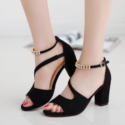 Fashion Heels Women Shoes Heels Casual Office Sandals Ladies Low Heel High  Heels