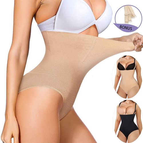 Women Shapewear Underpants High-Waist Panties Tummy Control Brief Underwear  / 