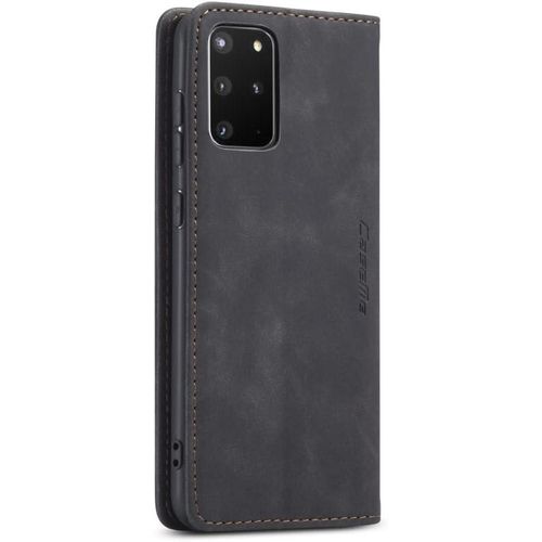 product_image_name-Caseme-Wallet Case for Samsung Galaxy S20 Plus, Matte Texture Retro PU Leather-3
