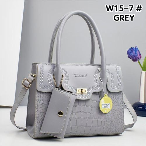product_image_name-Fashion-Ladies Hand Bag 2 In 1 Female PU Leather Shoulder Bags Women Tote Bag Crossbody Bag-1
