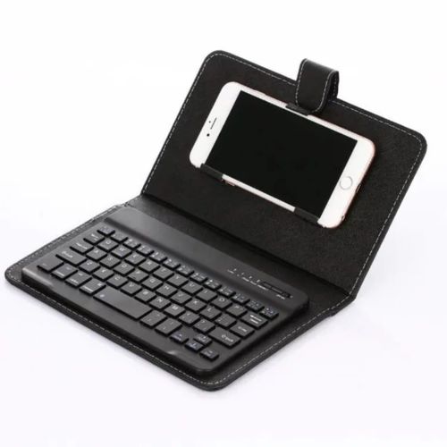 product_image_name-Generic-BLACK  Portable Wireless Bluetooth Universal Phone Keyboard-8