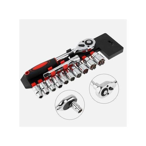 product_image_name-Generic-Quality 12Pcs Ratchet Socket Spanner Set-2