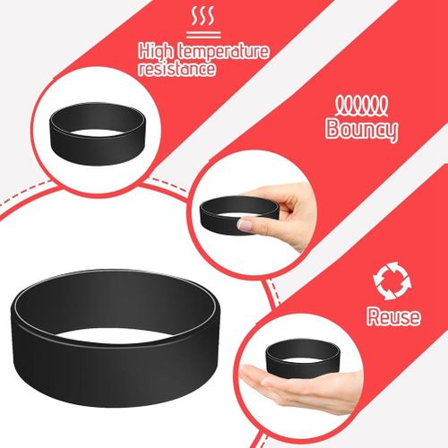 Generic Silicone Bands for Sublimation Tumbler - Elastic Sublimation Paper  Holder Ring Bands Prevent Ghosting Sublimation @ Best Price Online