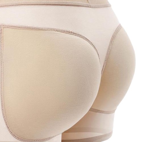 WOWENY Butt And Hip Enhancer Shapewear For Women Butt Lifter Panties Padded  Underwear Hip Pads (Beige, Small) at  Women's Clothing store