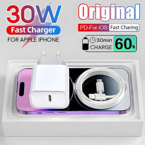 Generic Original PD 30W USB Fast Charger For iPhone 15 14 13 12 11