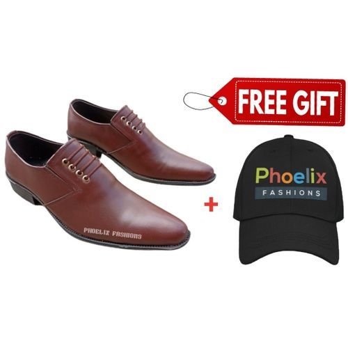 product_image_name-PHOELIX FASHIONS-Elegant Ethiopian Leather Official Shoes + FREE PHOELIX BRANDED BASEBALL CAP-1