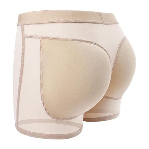 Generic Fashion Padded Pants Shaper Body Booty Shorts Beige XL @ Best Price  Online
